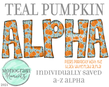 Load image into Gallery viewer, Teal Pumpkin Alpha