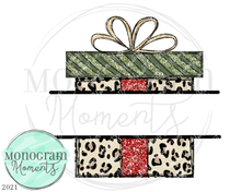 Load image into Gallery viewer, Funky Leopard Present Name Plate