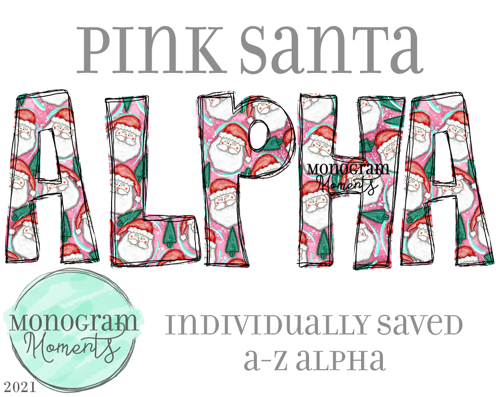 Pink Santa Alpha