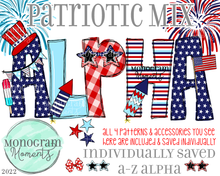 Load image into Gallery viewer, Patriotic Mix Alpha