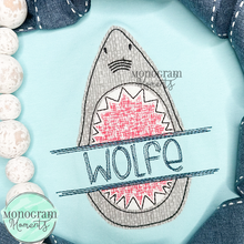 Load image into Gallery viewer, Shark Mouth - BEAN APPLIQUE
