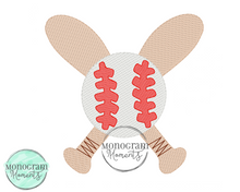 Load image into Gallery viewer, Boy's Baseball & Bats - SKETCH EMBROIDERY