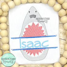 Load image into Gallery viewer, Shark Mouth - SKETCH EMBROIDERY