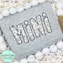 Load image into Gallery viewer, Scribble Bean Applique Font - BEAN APPLIQUE