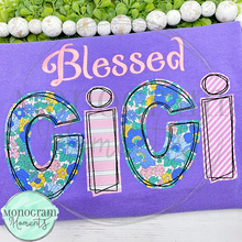 Load image into Gallery viewer, Scribble Bean Applique Font - BEAN APPLIQUE