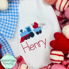 Load image into Gallery viewer, Heart Train - MINI FILL EMBROIDERY