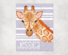 Load image into Gallery viewer, Girl's Neutral Striped Backgrounds