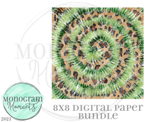 Load image into Gallery viewer, Leopard Tie Dye Papers