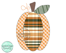 Load image into Gallery viewer, Tall Pumpkin - BEAN APPLIQUE