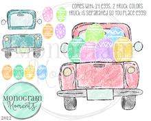 Load image into Gallery viewer, Easter Family Trucks