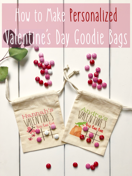 Personalized Valentine's Day Goodie Bags