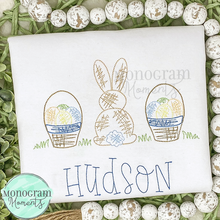 Load image into Gallery viewer, Scribble Easter Trio- SKETCH EMBROIDERY
