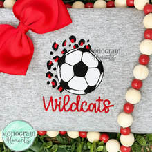 Load image into Gallery viewer, Leopard Soccer - FILL EMBROIDERY
