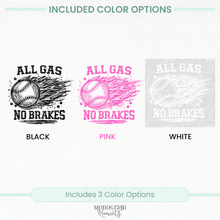 Load image into Gallery viewer, Travel Baseball PNG Bundle – 5 Design Set
