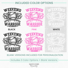 Load image into Gallery viewer, Travel Baseball PNG Bundle – 5 Design Set
