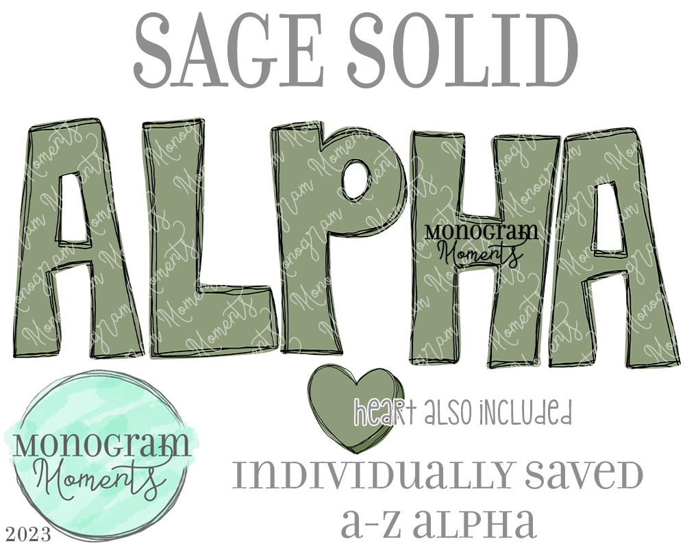 Sage Solid Alpha
