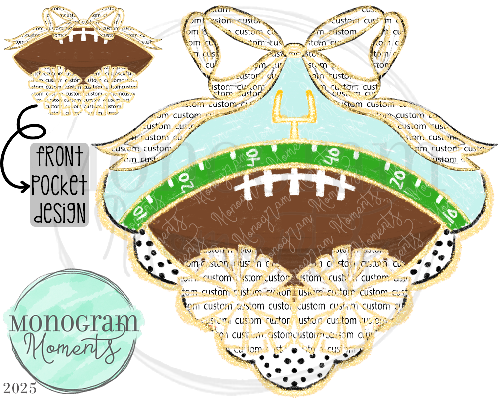 Custom Classy Football