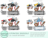 Fun Baseball - Nameplate - GROWING Bundle!
