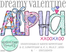 Load image into Gallery viewer, Dreamy Valentine Alpha
