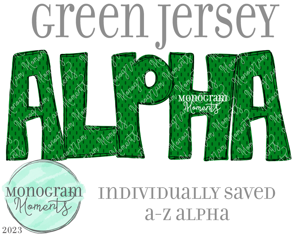 Green Jersey Alpha