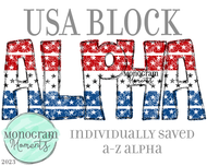 USA Block Alpha