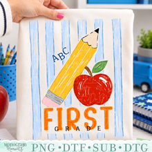Load image into Gallery viewer, Boy's 1st Grade Stripes
