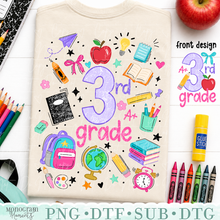Load image into Gallery viewer, Girl's Fun 3rd Grade
