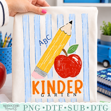 Load image into Gallery viewer, Boy's Kindergarten Stripes
