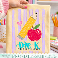 Girl's Preschool Stripes