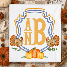 Load image into Gallery viewer, Boy's Thanksgiving Crest
