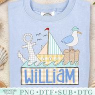 Sailing Pattern Trio