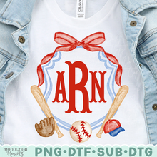 Load image into Gallery viewer, Girl's Baseball Crest
