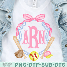 Load image into Gallery viewer, Softball Crest
