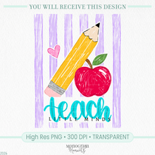 Load image into Gallery viewer, Teach Little Minds Stripes
