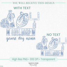 Load image into Gallery viewer, Game Day Mama Cheer Scribble
