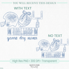 Load image into Gallery viewer, Game Day Mama Scribble
