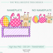 Load image into Gallery viewer, Girl's Beach Pattern Trio
