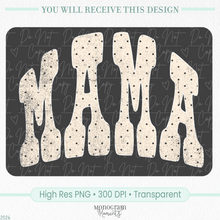 Load image into Gallery viewer, Mama Bitty Dot-Cream
