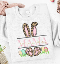 Load image into Gallery viewer, Leopard Print Bunny Name Plate
