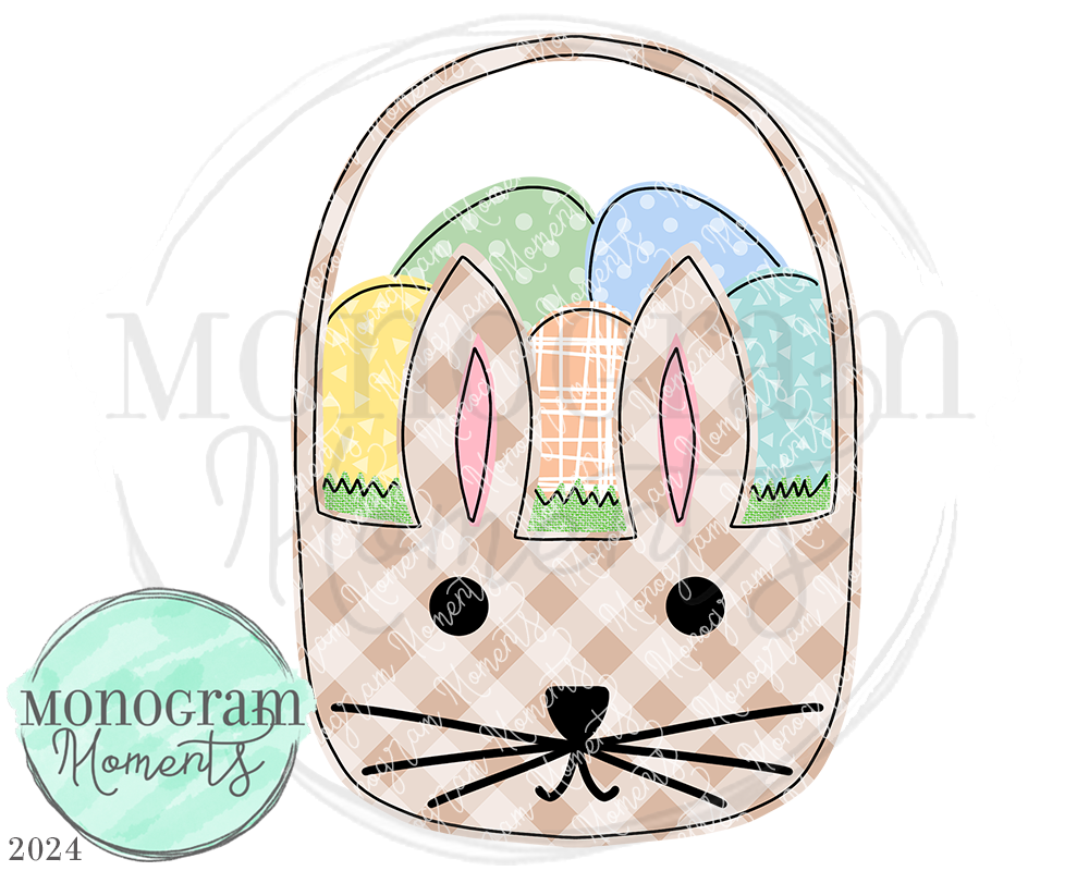 Easter Bunny Basket-Boy