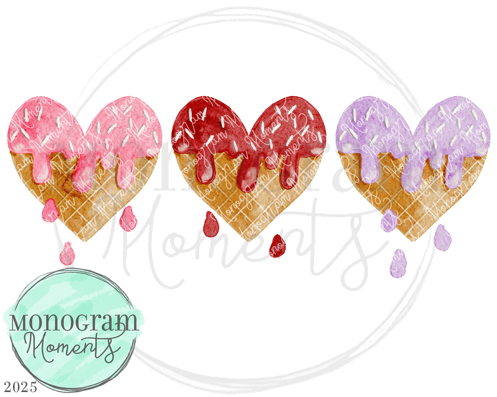 Ice Cream Hearts