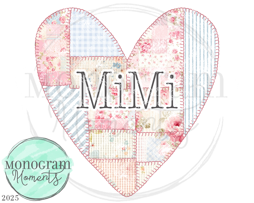 Quilt Heart - Mimi