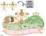 Girl's He Is Risen