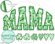 St. Patrick's Checker Mama