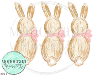 Sweet Bunnies - Pink