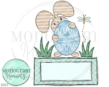 Load image into Gallery viewer, Boy&#39;s Bunny with Egg
