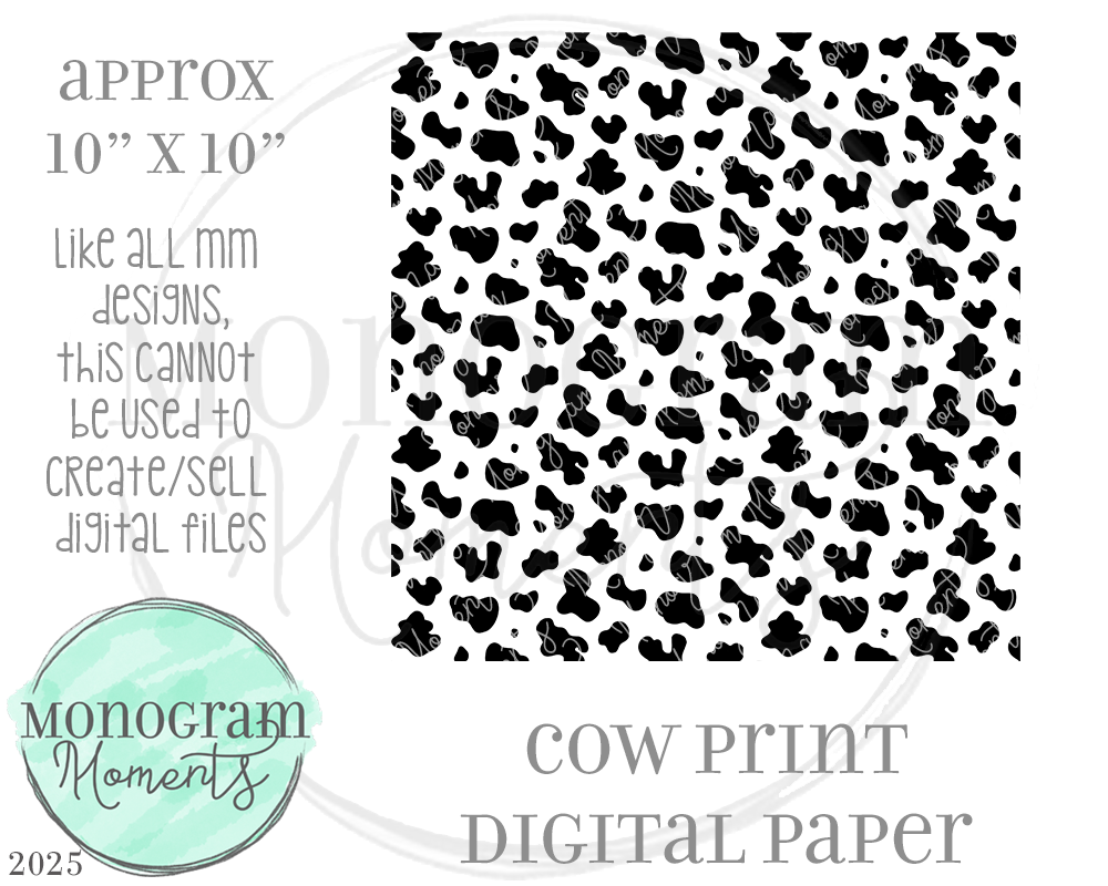 Cow Print DP