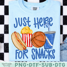 Load image into Gallery viewer, Just Here for Snacks - Boy's Basketball

