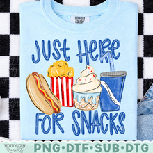 Load image into Gallery viewer, Boy's Just Here for Snacks
