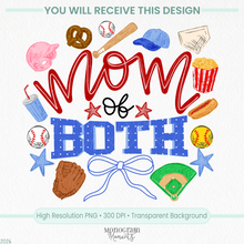 Load image into Gallery viewer, Mom of Both- Baseball &amp; Softball
